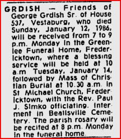 George Grdish Sr.